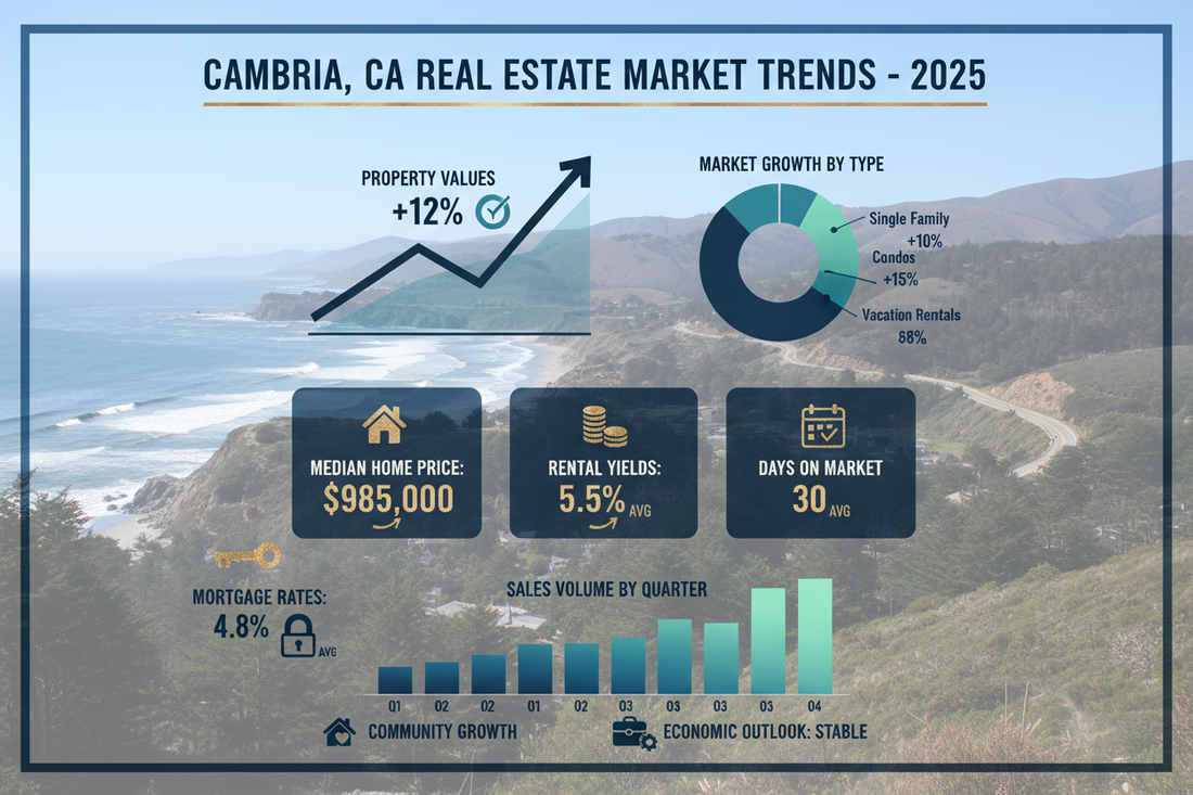 The Real Estate Market Trends in Cambria, CA for 2025